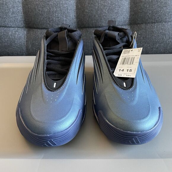 adidas Harden Volume 9 Blue Black Basketball Shoes IH7100 Men\'s Size 14 main image 4